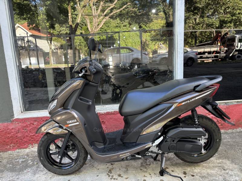 YAMAHA - FLUO 125 ABS - 2024/2025 - Marrom - R$ 15.300,00
