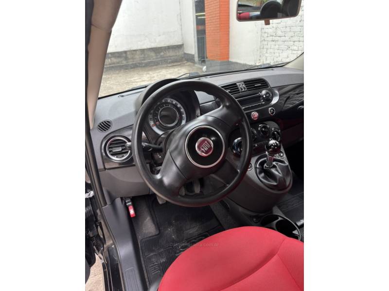 FIAT - 500 - 2011/2012 - Preta - R$ 42.000,00