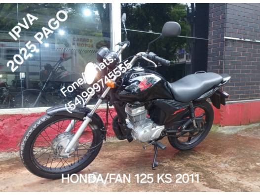 HONDA - CG 125 - 2011/2011 - Preta - R$ 7.900,00