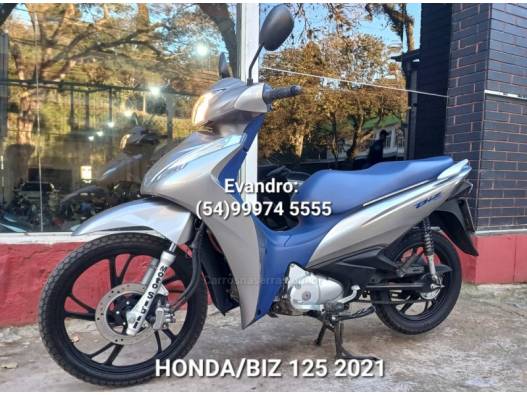 HONDA - BIZ 125 - 2021/2021 - Cinza - R$ 15.900,00