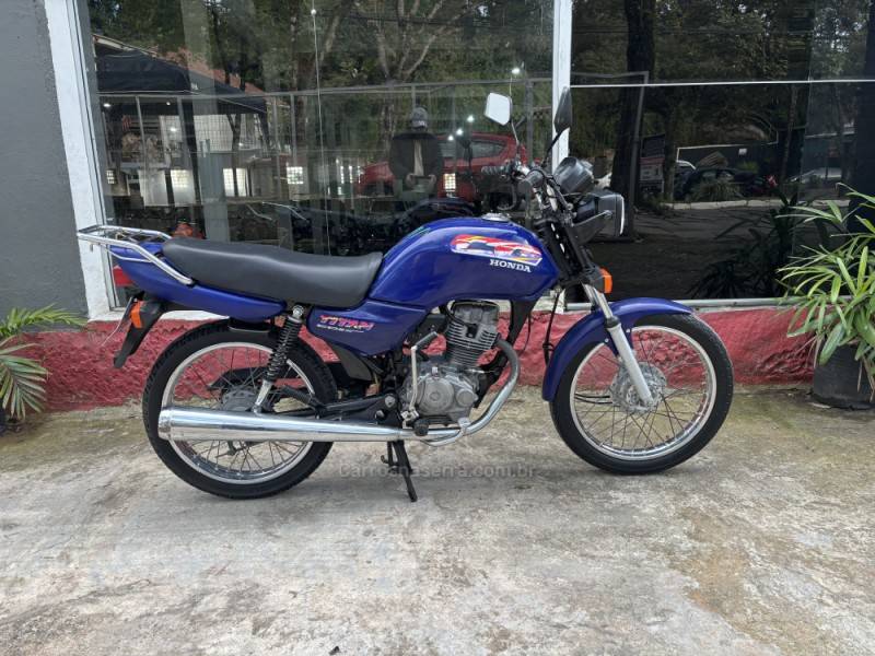 HONDA - CG 125 - 2005/2006 - Azul - R$ 7.200,00